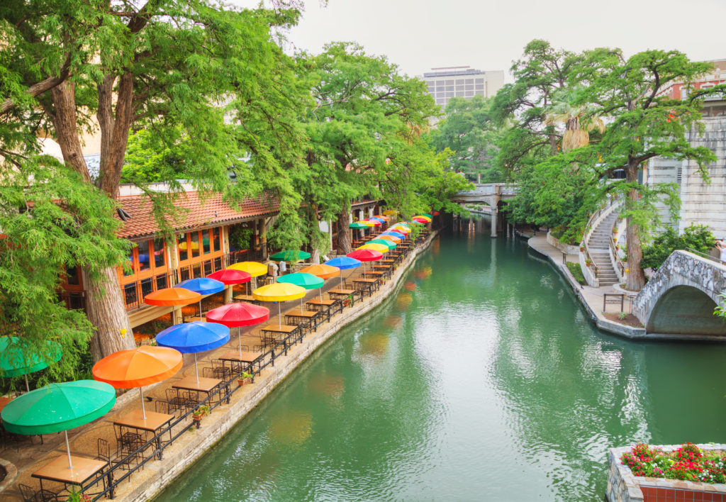 River walk in San Antonio