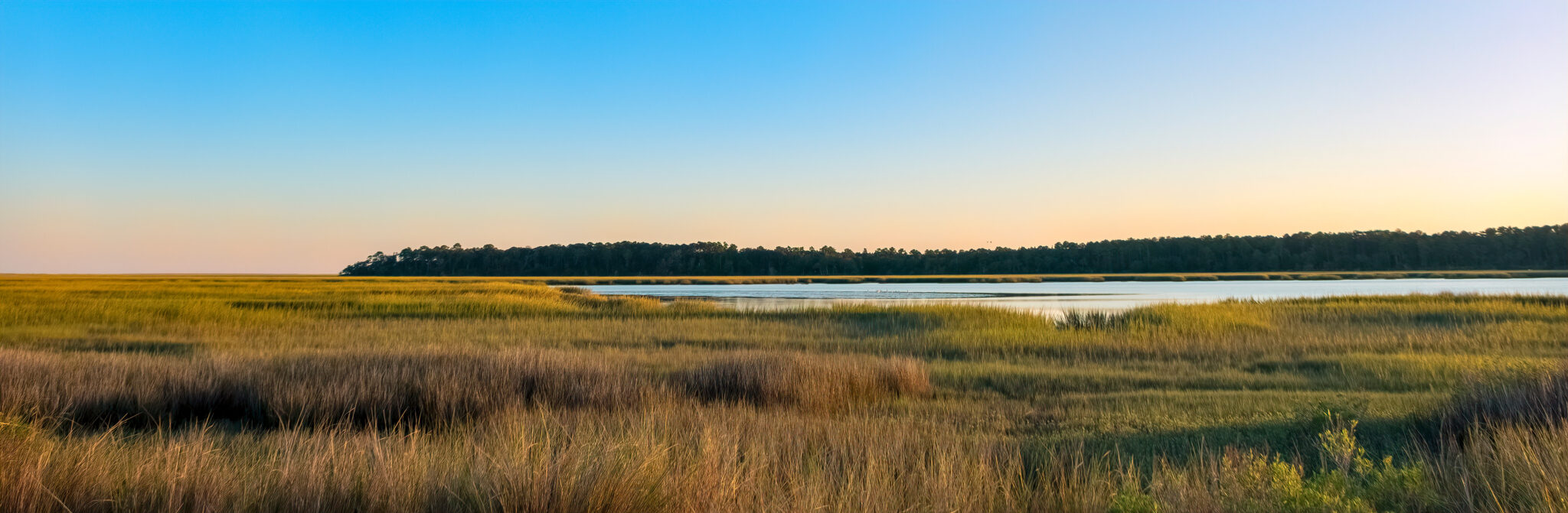 Scenic coastal view of Georgia&rsquo;s Golden Isles
