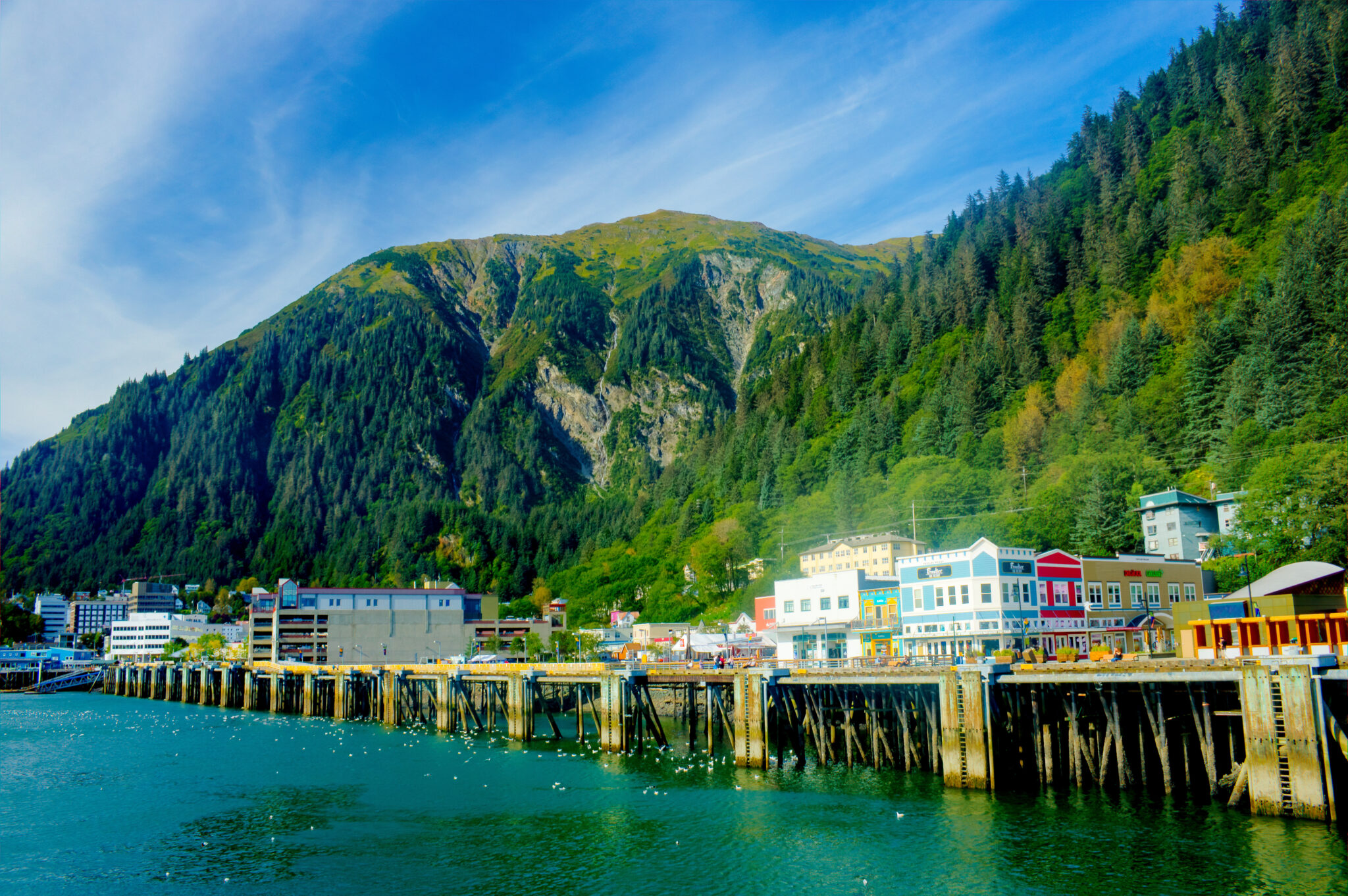 Alaska Inside Passage coastline